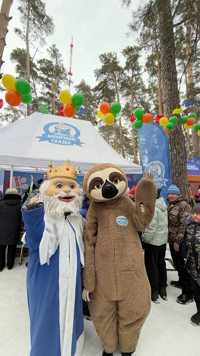 Барнаульский молочный комбинат на главных праздниках уходящей зимы